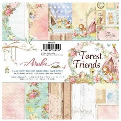 Asuka Studio Memory Place Forest Friends Designpapier - Paper Pack